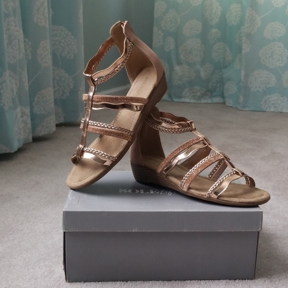 Ashley Stewart Sole Life Sandals